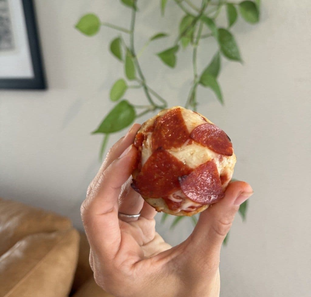 Mini Sourdough Discard Pizzas