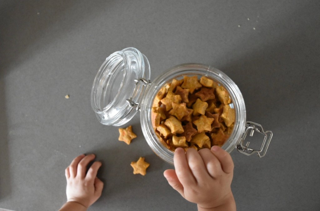 Homemade Sweet Potato Parmesan&nbsp;Crackers